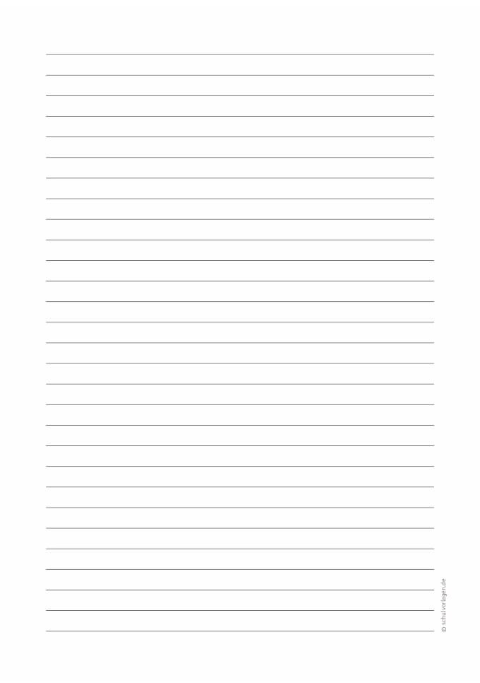 Lineatur 21 mit 9 mm Linienabstand